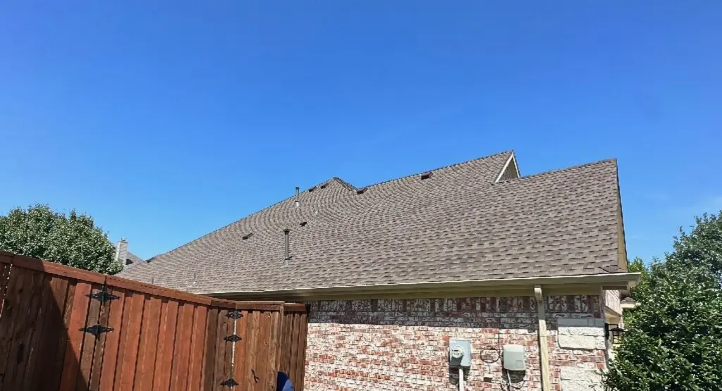 Completed roof replacement project in Tell City
